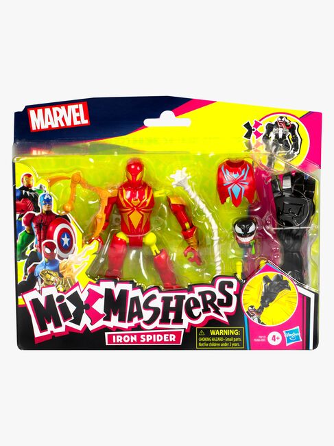 Marvel Spider-Man Mixmashers Figur Iron Spider Delux