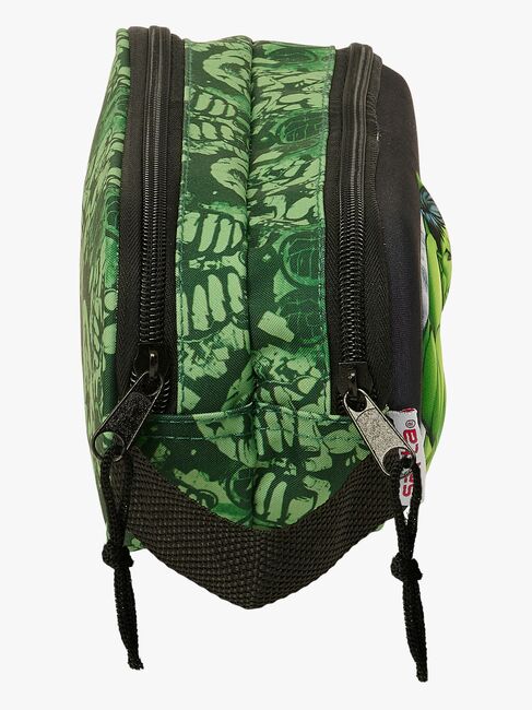 Marvel Avengers 3D Hulken Dobbelt Penalhus, Blå/Grøn