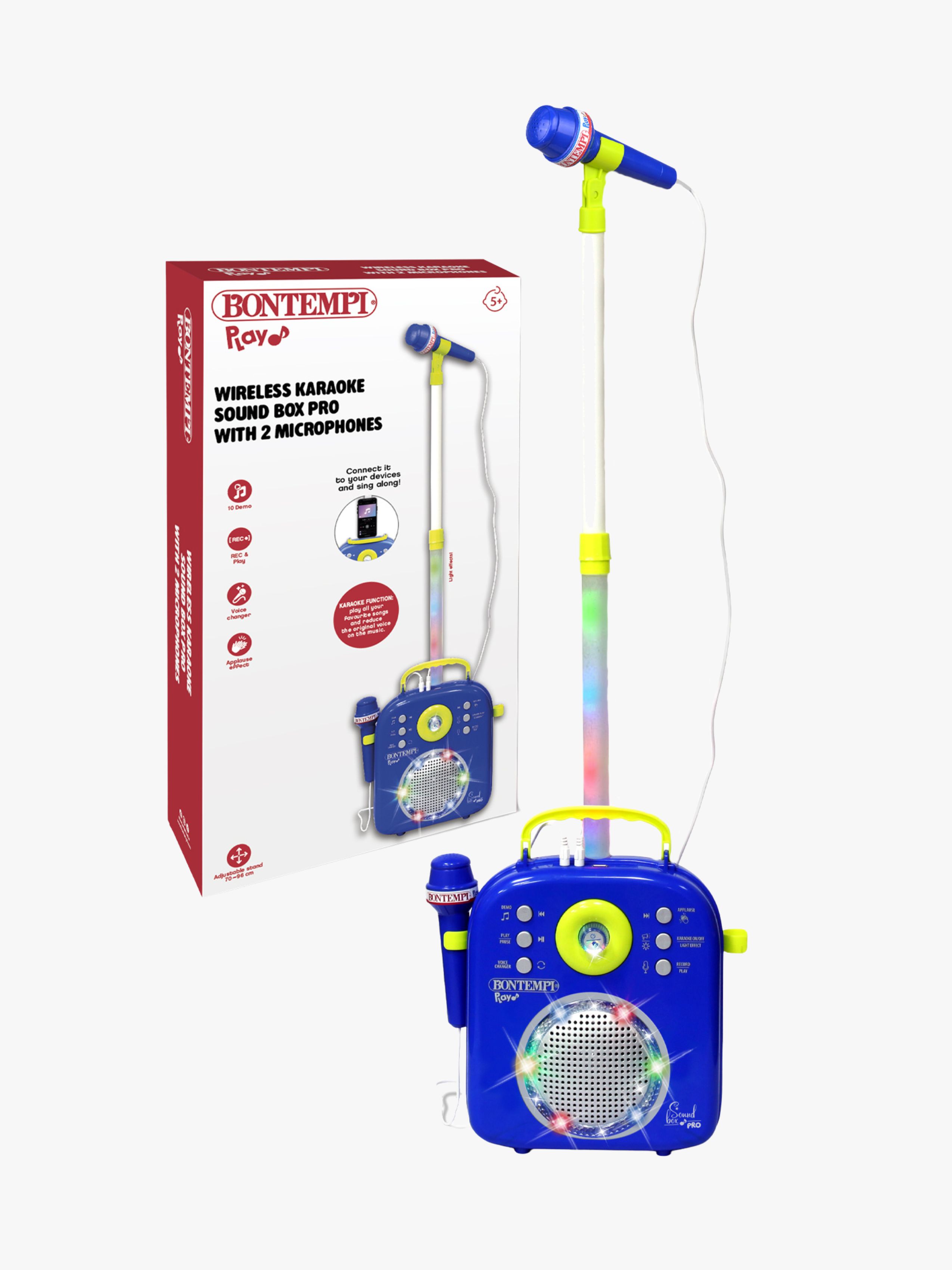 Bontempi Karaokemaskine Med Mikrofoner