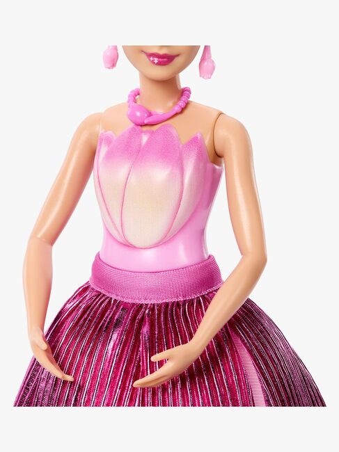 Barbie Petal Pop Flower Surprise Dukke Tulipan, Pink