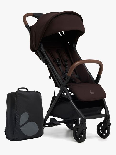 Beemoo Pro Airway Klapvogn inkl. Padded Transporttaske, Espresso Brown