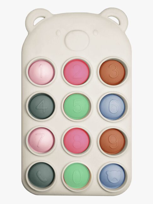 Nattou Soft Silicone Pop-it Remote Bidelegetøj