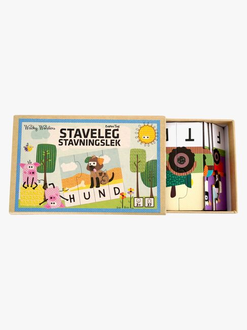 Barbo Toys Wacky Wonders Staveleg Puslespil 37 Brikker