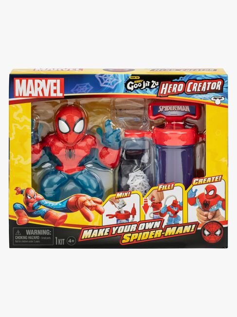 Goo Jit Zu Hero Creator Spider-Man Figur
