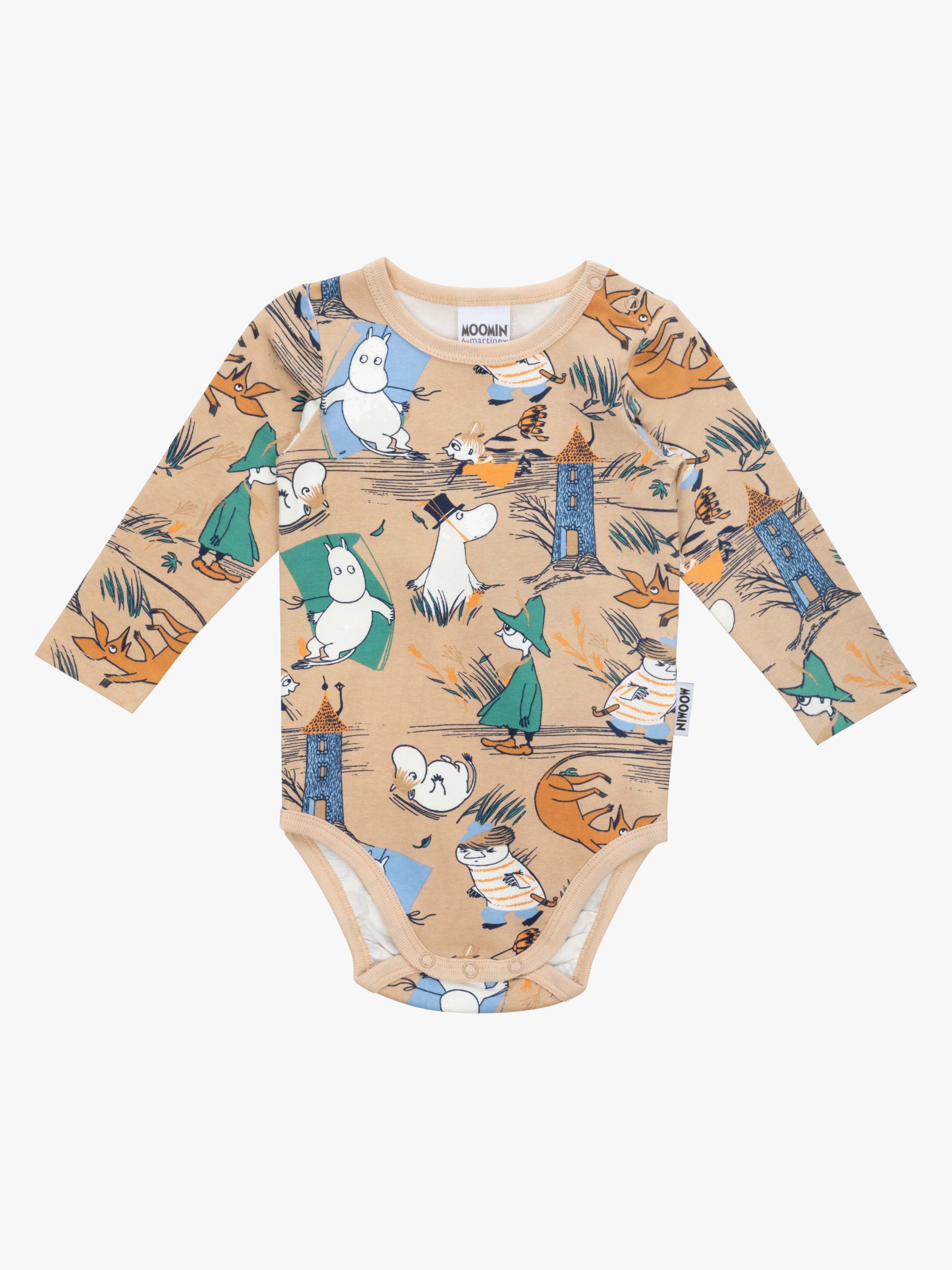 Moomin by Martinex Storm Body, Beige, 68, Babytøj