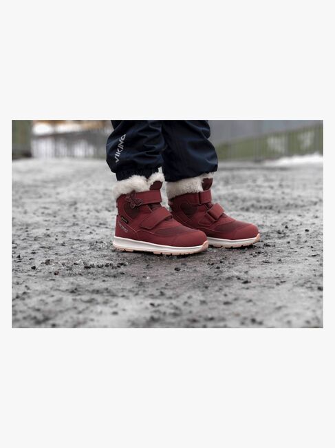 Viking Belle Butterfly 2V GTX Vinterstøvler, Dark Pink