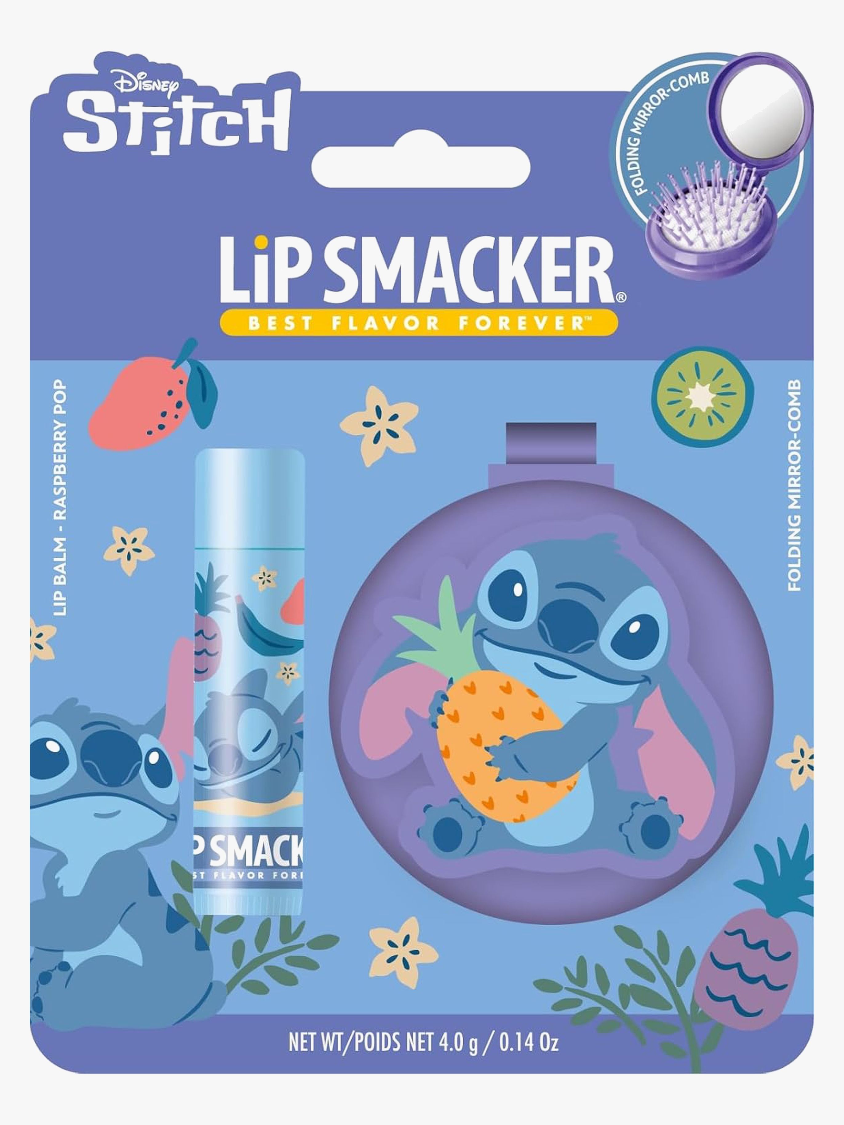 Lipsmacker Stitch Kam Og Læbebalsam Lilla