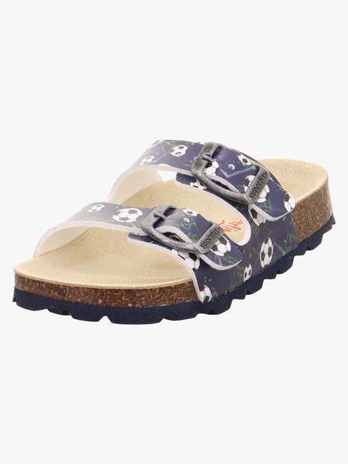 Superfit Fussbett Hjemmesko, Blå/Multi