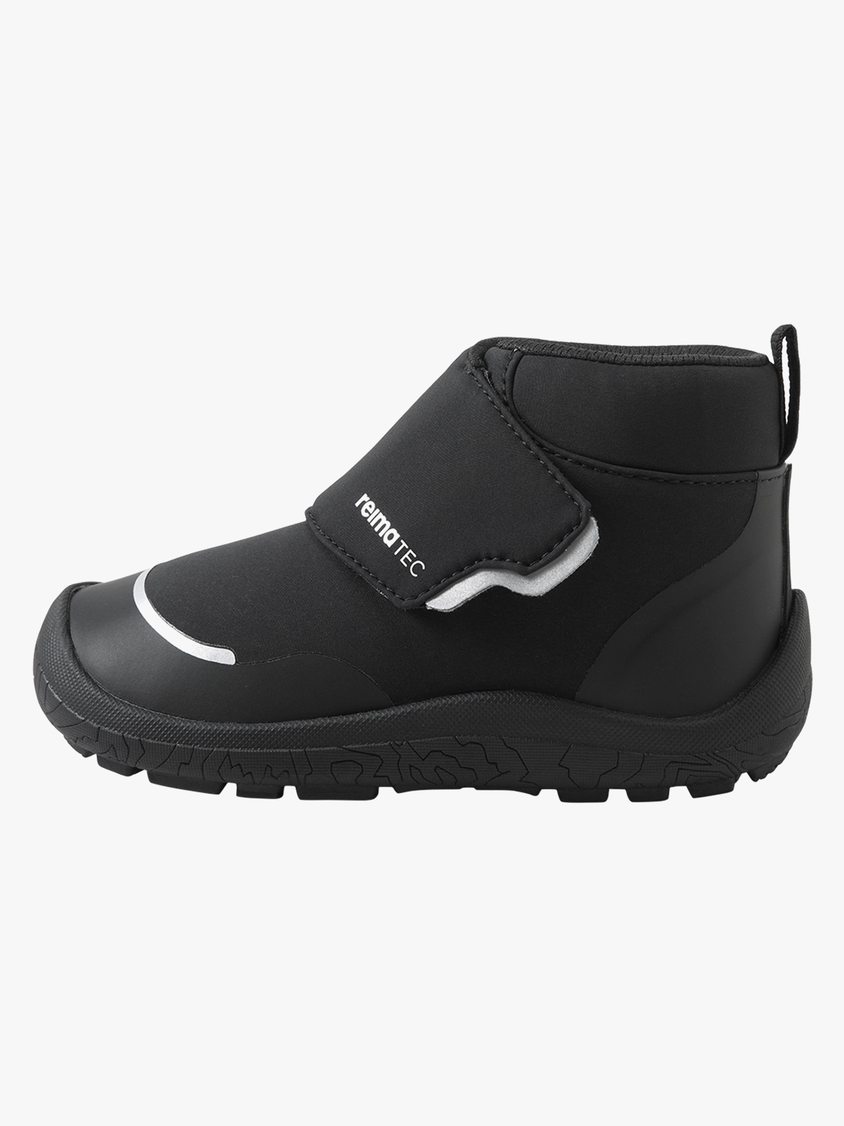 Reima Hyppii Barefoot Mid Sneakers, Black, 26