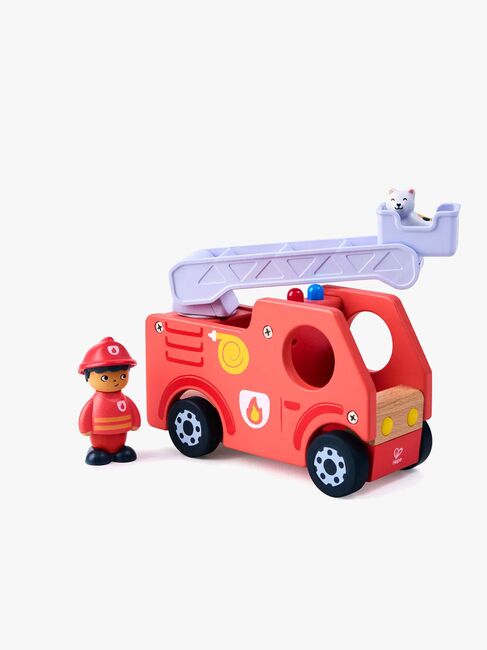 Hape Eventyrbog med Legesæt The Roaring Fire Truck