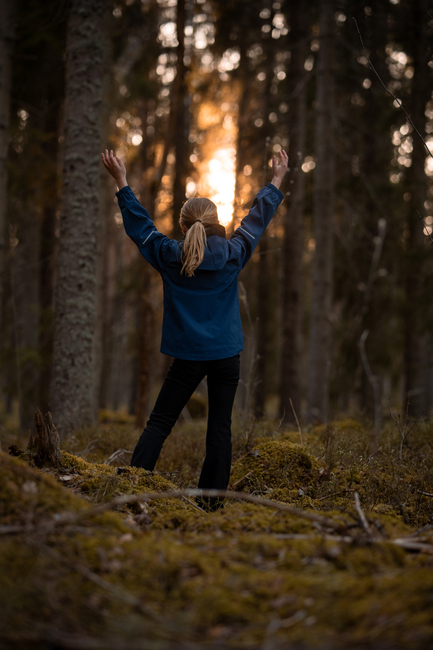Lindberg Drammen Skaljakke, Blå