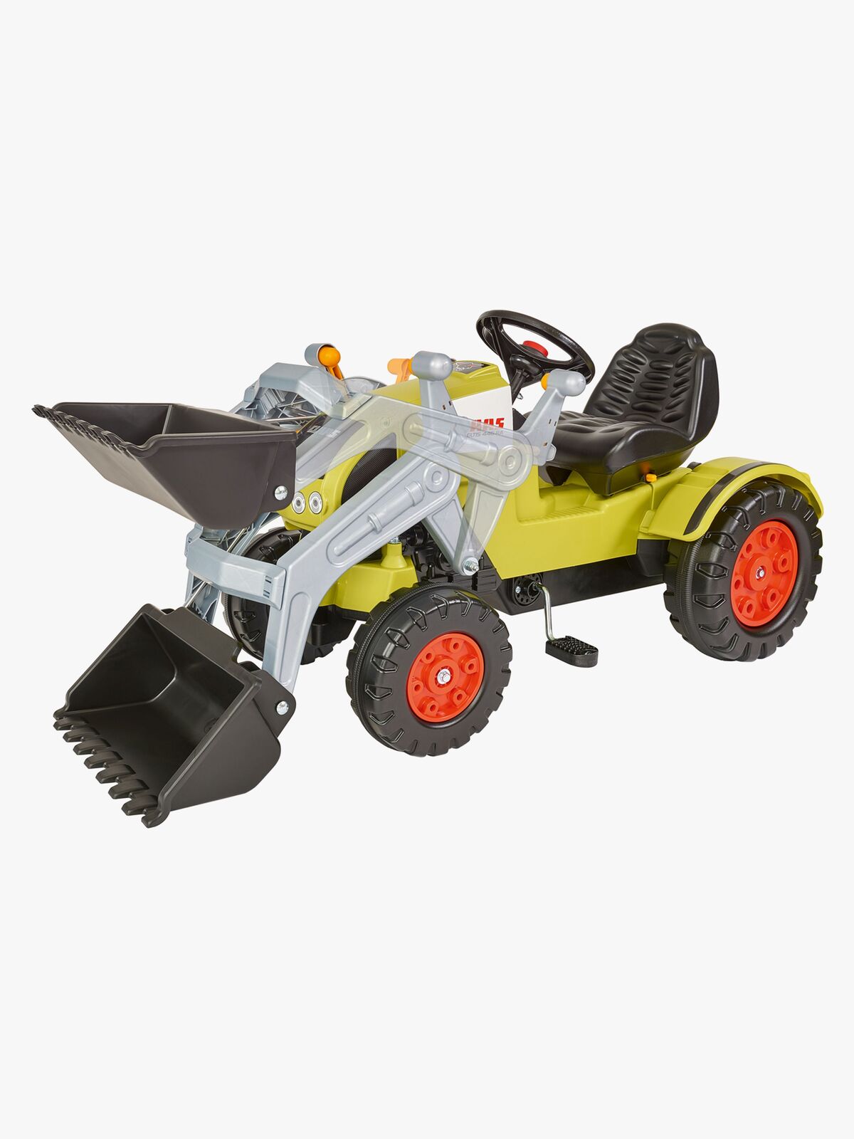 BIG Pedaltraktor m. Trailer Claas Celtis