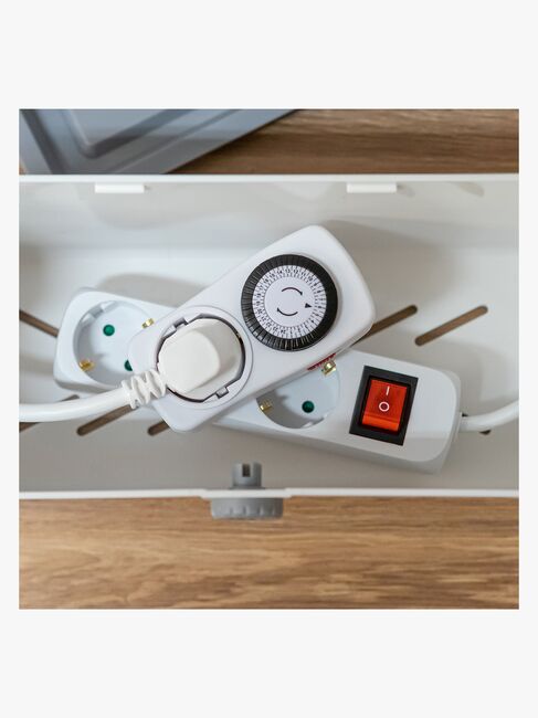 Reer Sikkerhedsboks til Ledninger, Hvid