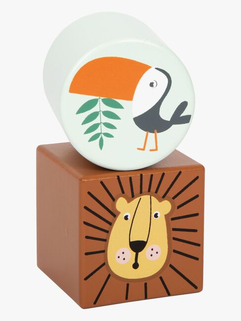 Small Foot Safari Byggeklodser 12 Stk.