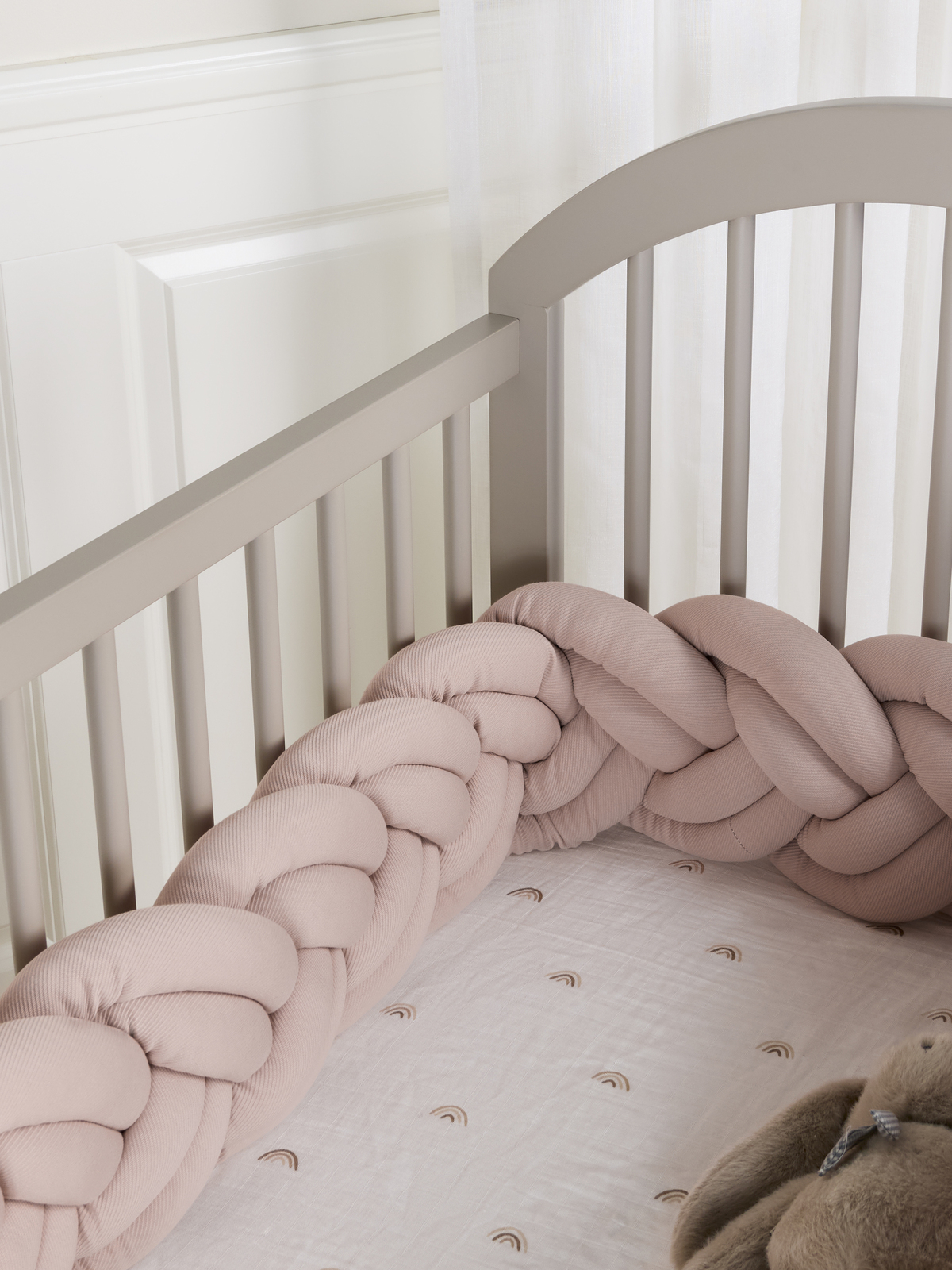 Alice & Fox ALEAH  Flettet Sengerand, Pink