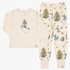 Geggamoja  Todelt Julepyjamas Pippi Langstrømpe, Beige
