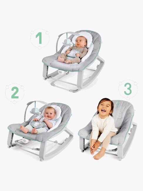 Ingenuity Keep Cozy Skråstol Vokse Weaver, Grey