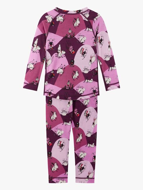 Reima Mumitroldene Trivsam Skiundertøj Uldmix, Rose Pink