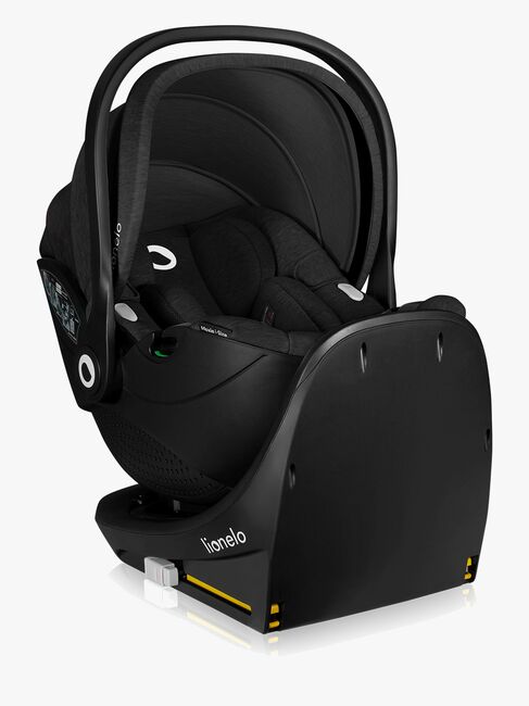 Lionelo Moxie i-Size Autostol Baby inkl. Base, Black Carbon