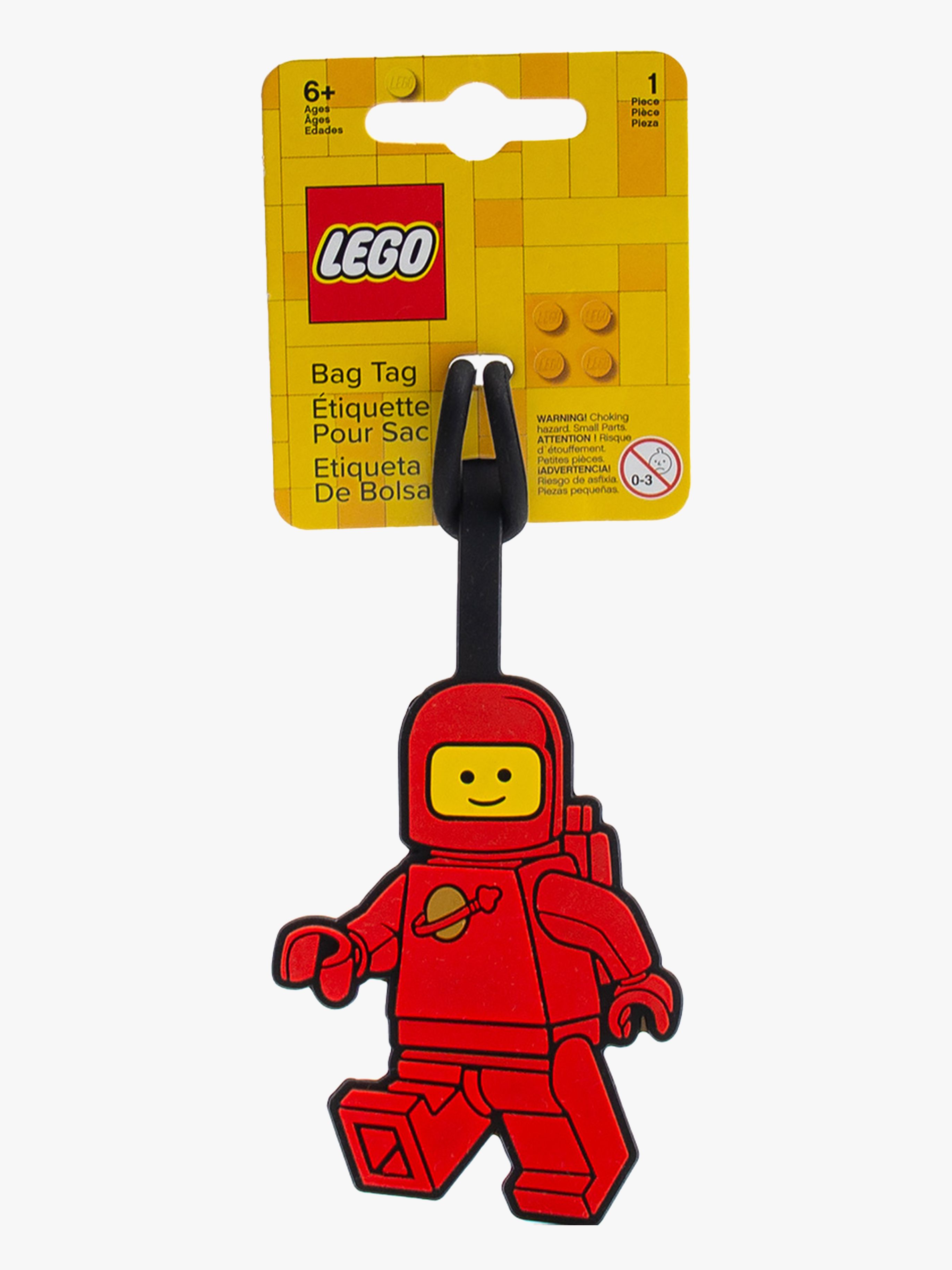 LEGO® Iconic Bagage-tag Astronaut, Rød