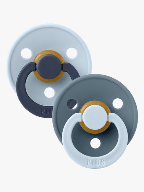 BIBS Studio Colour Fusion Sut 2-pak Str. 2, Baby Blue Petrol mix
