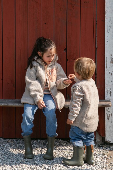 Viking x Kenza Fleecetrøje, Sand