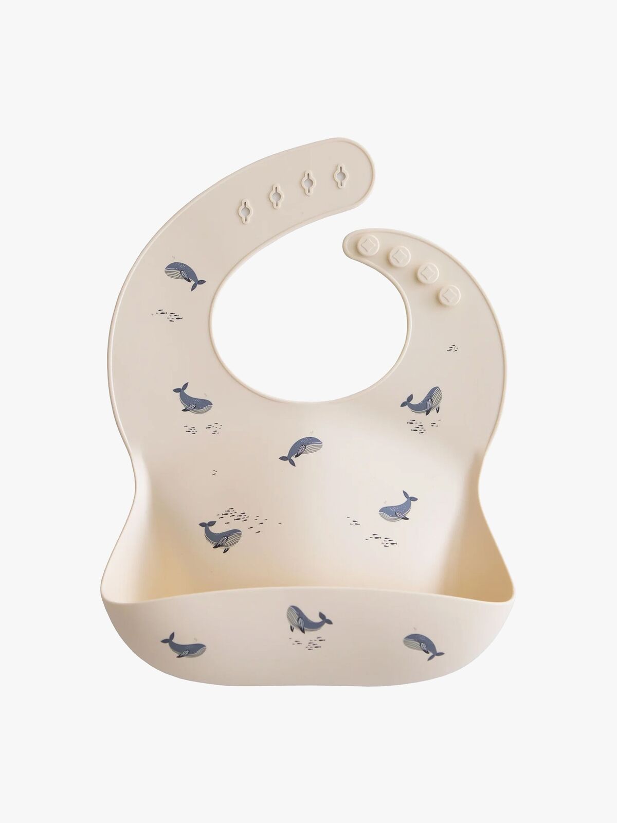 Mushie Hagesmæk Silikone, Whales