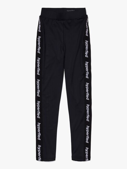 Hyperfied Tape Logo Tights, Anthracite