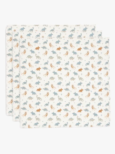 Jollein Tæppe/ Stofble i Musselin 3-pak, Roarsome