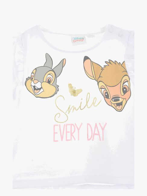 Disneyklassiker Bambi Tøjsæt, Hvid