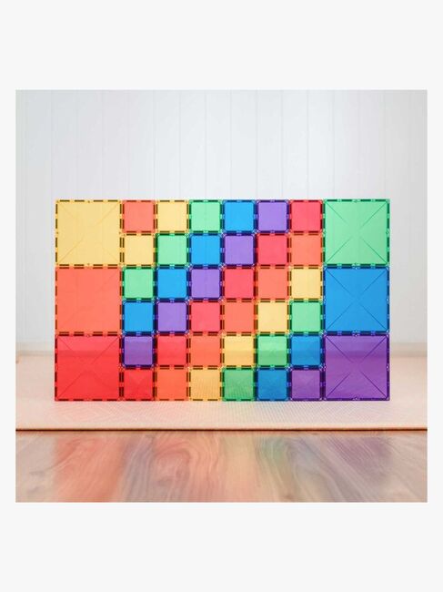 Connetix Magnetiske Byggeklodser Rainbow Square 42 Dele
