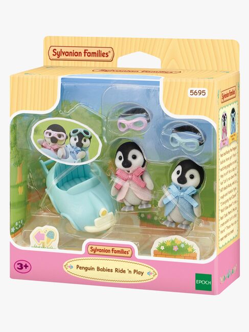 Sylvanian Families Figursæt Penguin Babies Ride ‘n Play
