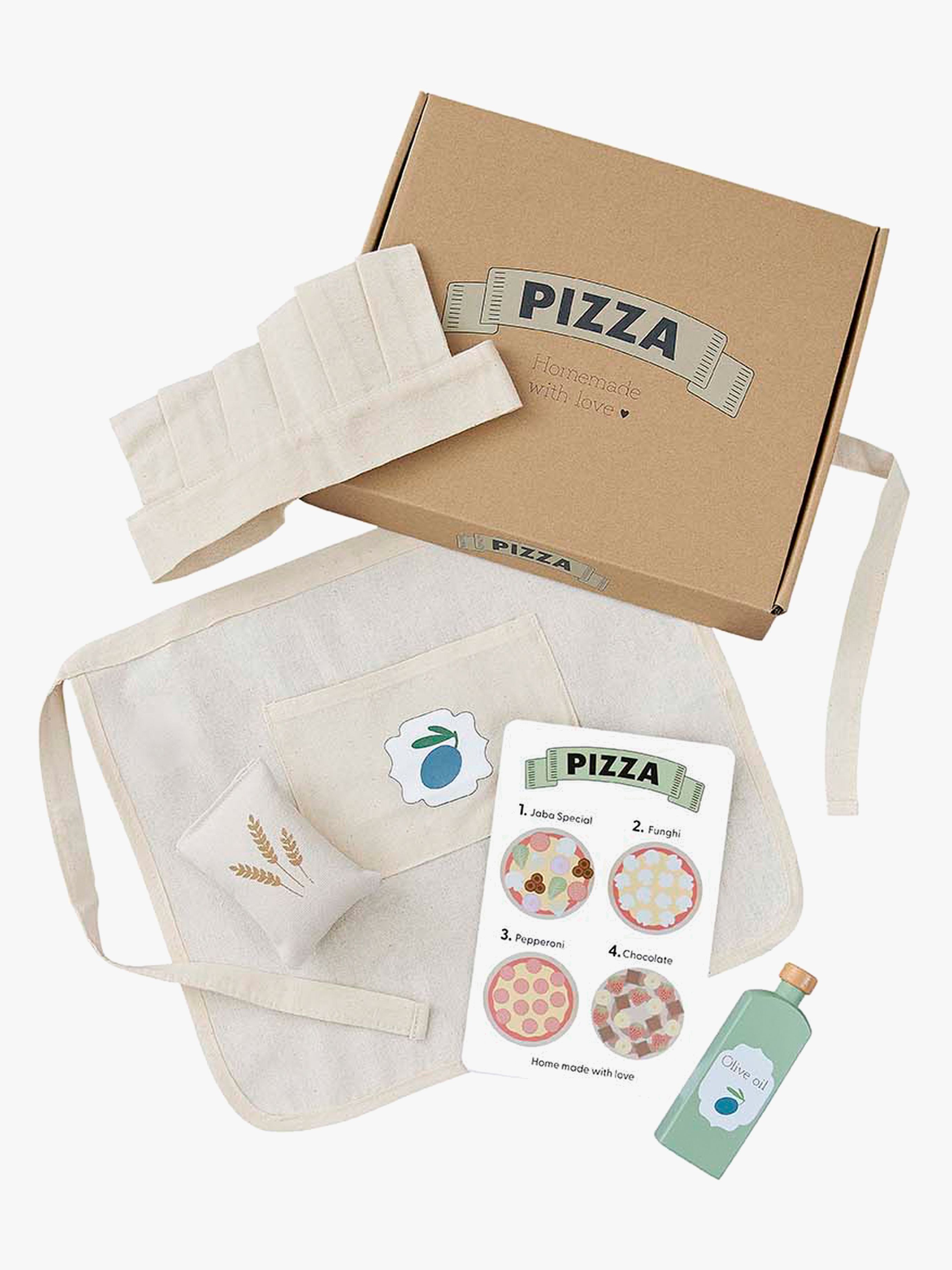 Jabadabado Legesæt Pizzabager, Beige