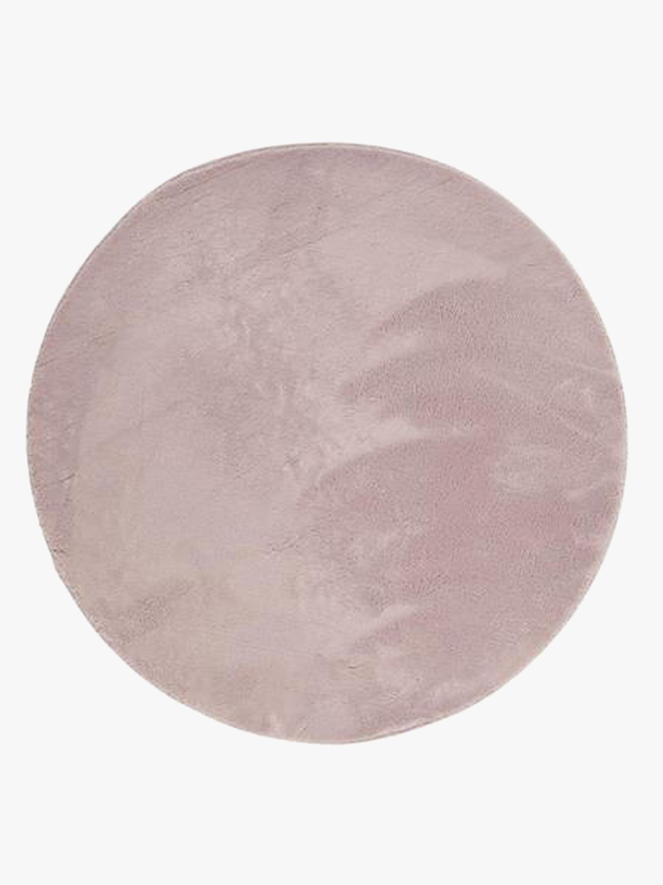KMCarpets Gulvtæppe Rund 160, Soft Dusty Pink
