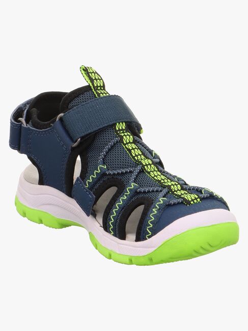 Superfit Tornado Light Sandaler, Blå/Grøn