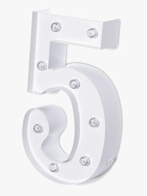 Alice & Fox Tallampe 5, Hvid