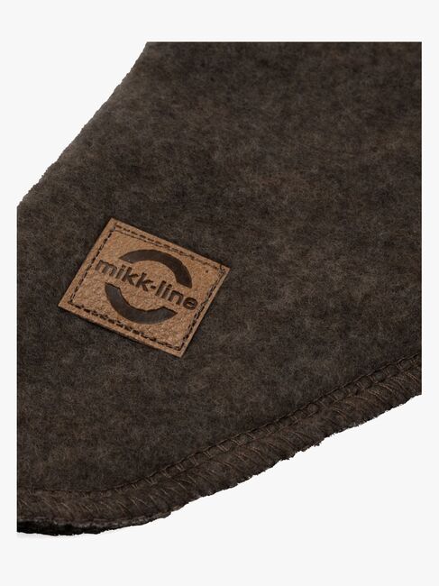 Mikk-Line Elefanthue Merinould, Dark Brown Melange