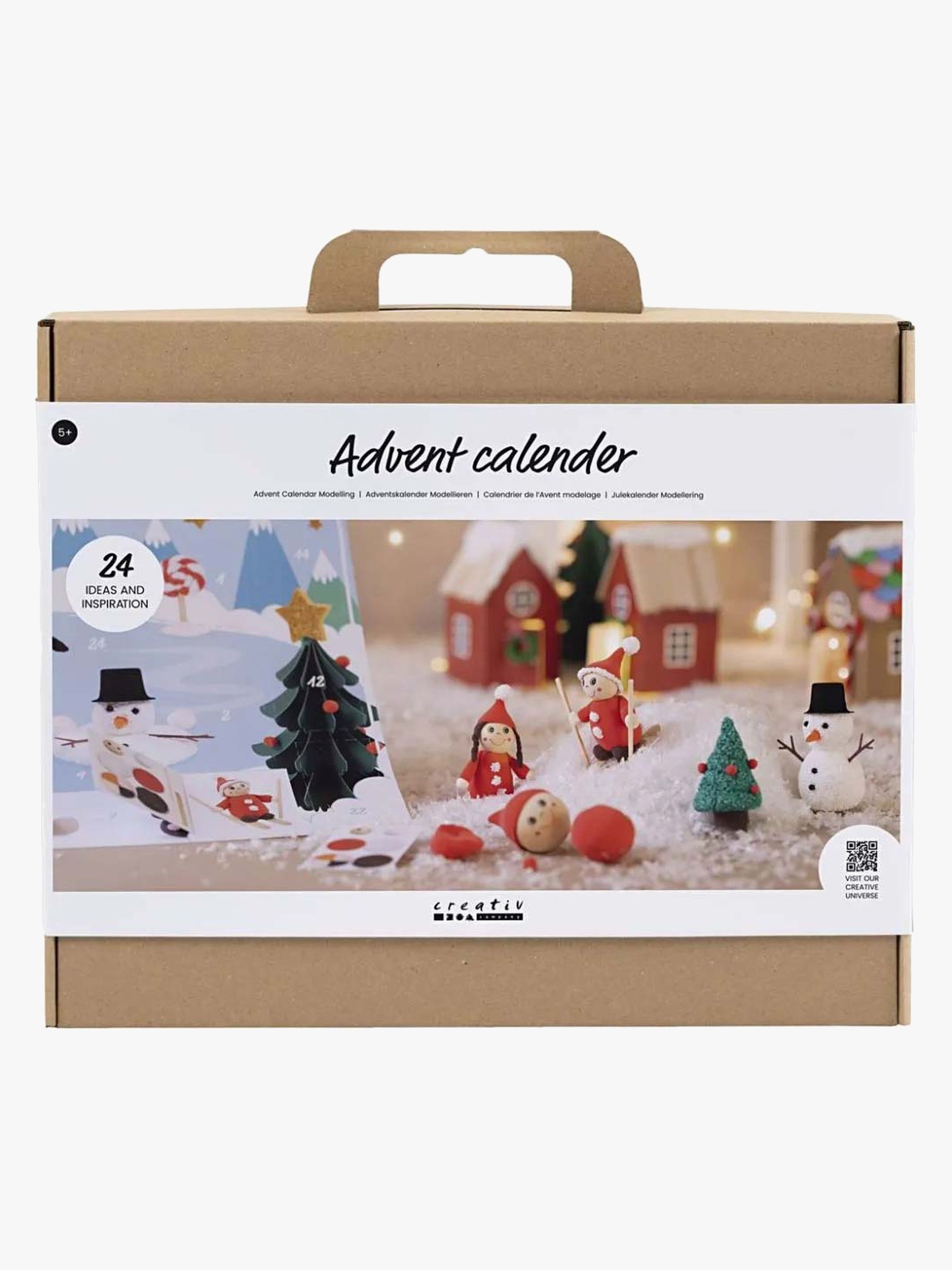 Creativ Company Julekalender Lufttørrende Ler Jul
