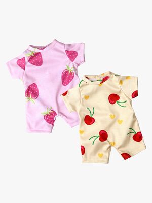 Lillan & Friends Pyjamas 2-pak 28-35 cm