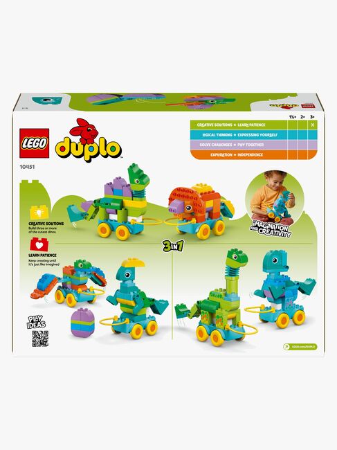 LEGO DUPLO Town 10451 3-i-1-dinosaurer på hjul