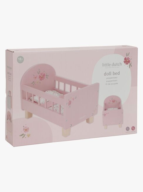 Little Dutch Dukkeseng med Sengesæt, Pink