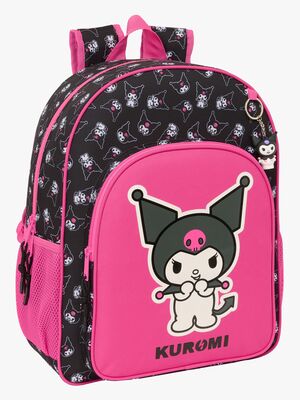 Hello Kitty Kuromi Rygsæk 19L, Lyserød/sort