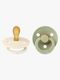BIBS Colour Sutter 2-pak Latex Str. 1, Ivory/Sage