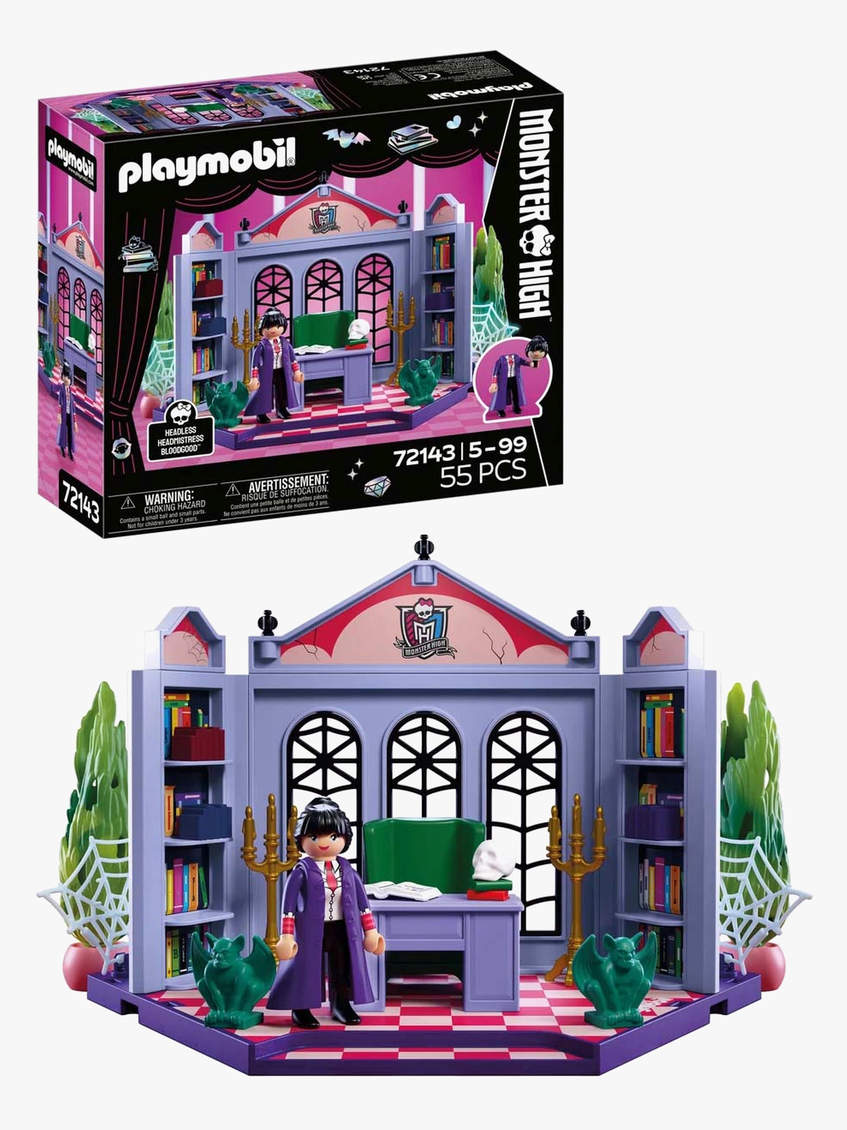 Playmobil Monster High Rektor Bloodgoods kontor