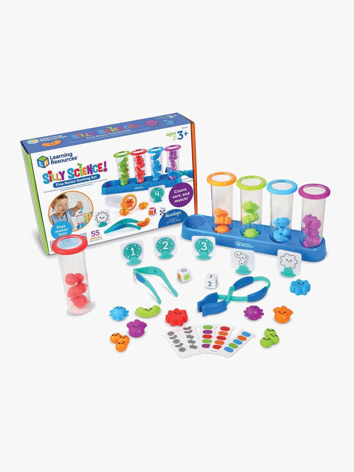 Learning Resources  Pædagogisk Legesæt Silly Science Finmotorik