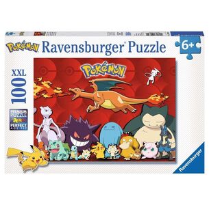 Ravensburger Puslespil Min Favorit Pokémon, 100 Brikker