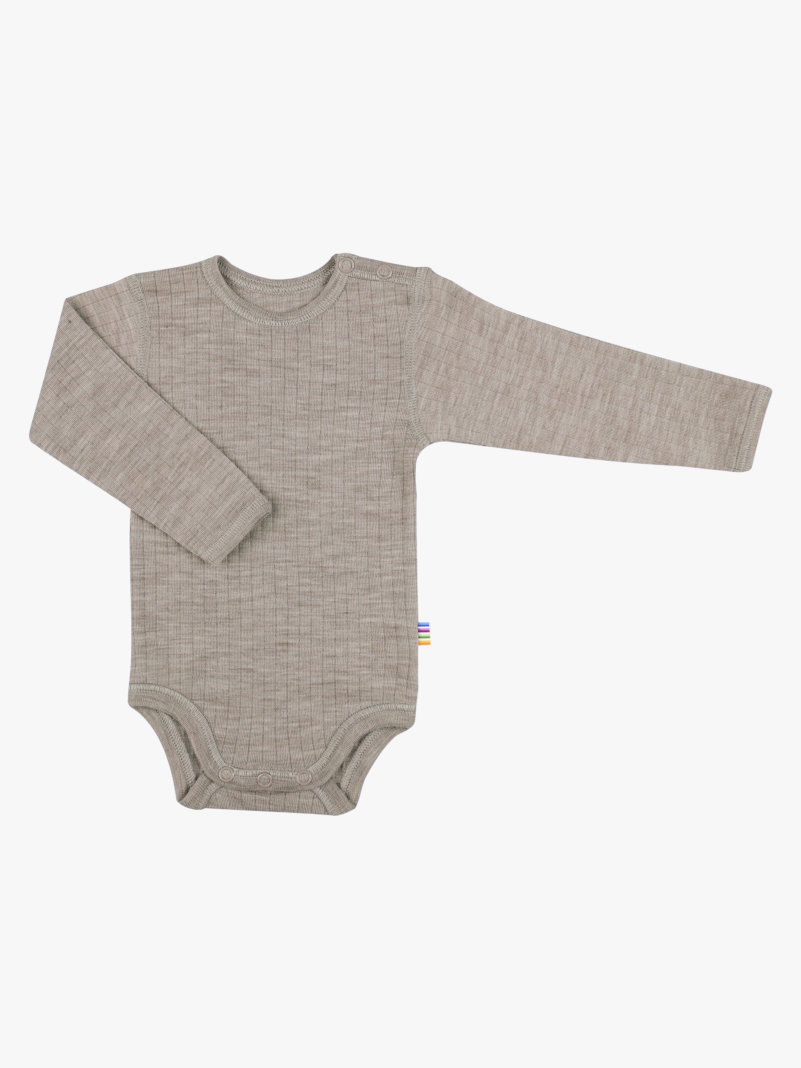 Joha Body Merinould, Sesame Melange, 100, Babytøj