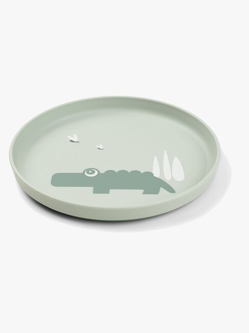 Done By Deer Foodie Tallerken Croco, Grøn