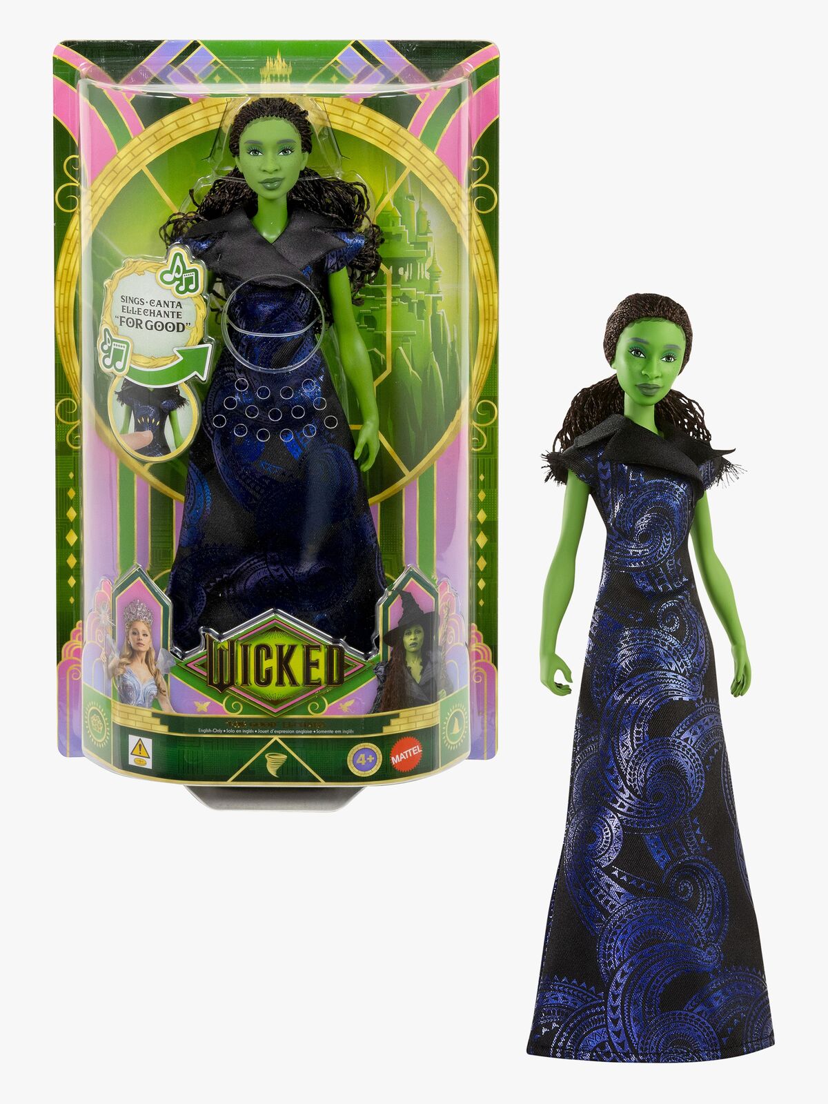 Wicked Syngende Dukke Elphaba
