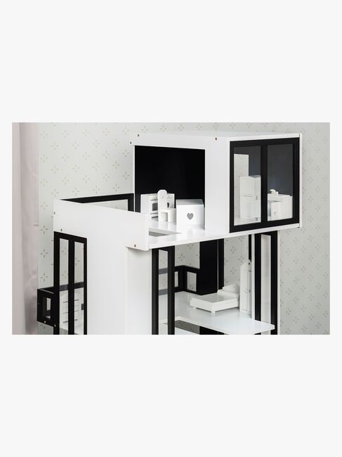 Cloudberry Castle Dukkehus, Sort/Hvid